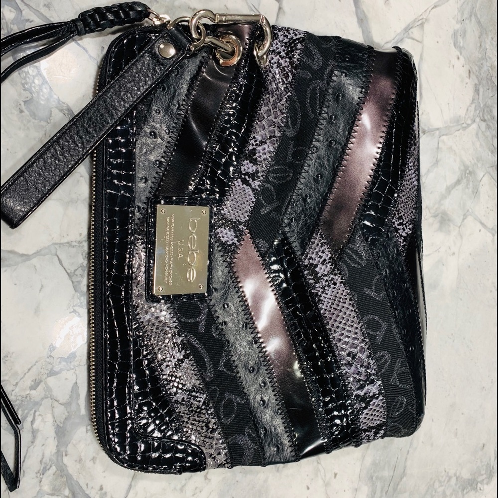 Bebe black purse